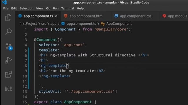 Angular 9 Tutorial : ng-template смотреть онлайн