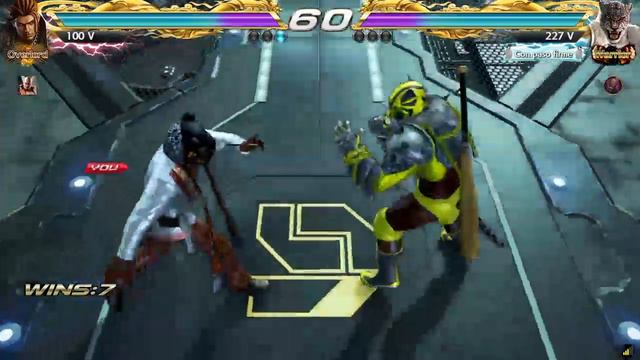 TEKKEN 7 Armor king no puede ganar y lo sabe. Eddy. смотреть онлайн