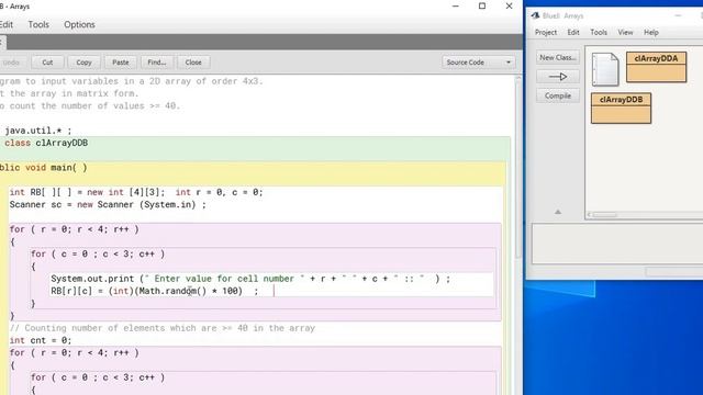 Java Arrays - Two Dimensional - B - Fill Print Count смотреть онлайн