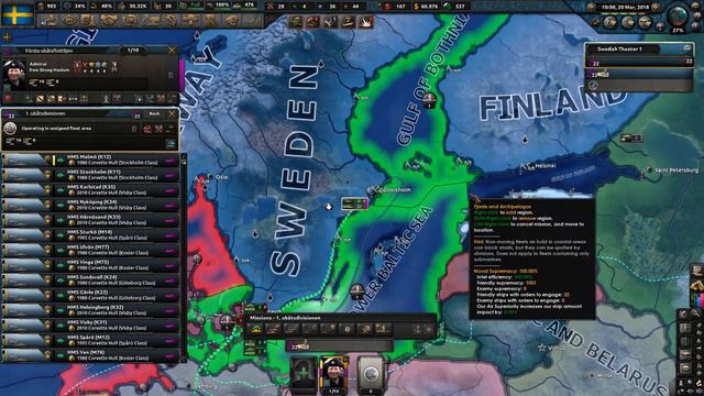 SWEDEN AND FINLAND GO TO WAR! Hearts of Iron 4: Millennium Dawn Modern Day 1.9 Mod Update: Sweden # смотреть онлайн