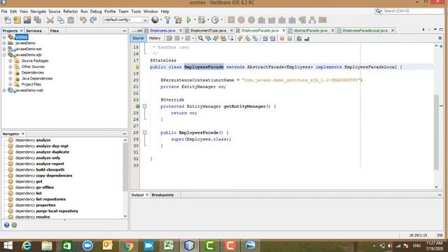 9- Java EE7-JPA- CRUD Operations باللغة العربية смотреть онлайн