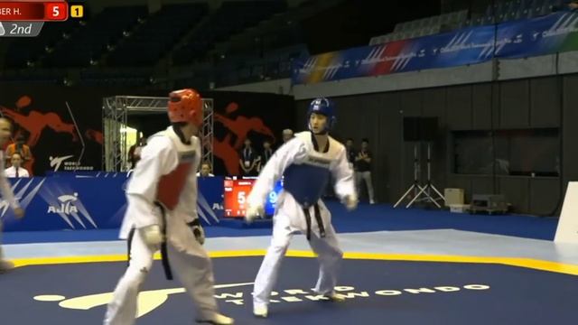 Hakan Recber(TUR) Vs Dae Hoon Lee(KOR)|| World Taekwondo Grandprix Chiba 2019