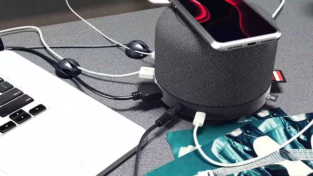 Goobay USB-C™ 12 in 1 Multiport Dock with Wireless Fast Charge, PD 100 W & Multimedia-Speaker смотреть онлайн