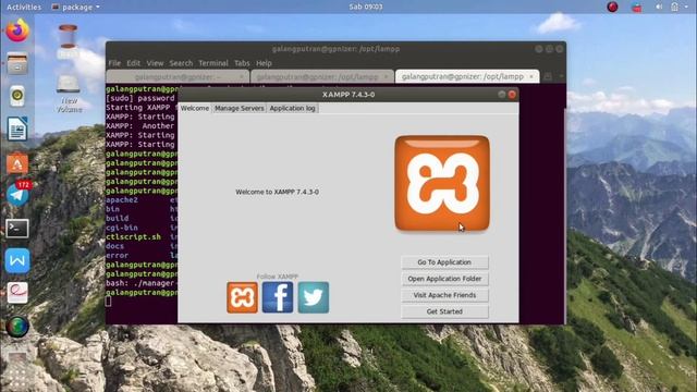 How to fix XAMPP Starting Apache Fail Linux | Cara mengatasi XAMPP Starting Apache Fail Linux смотреть онлайн