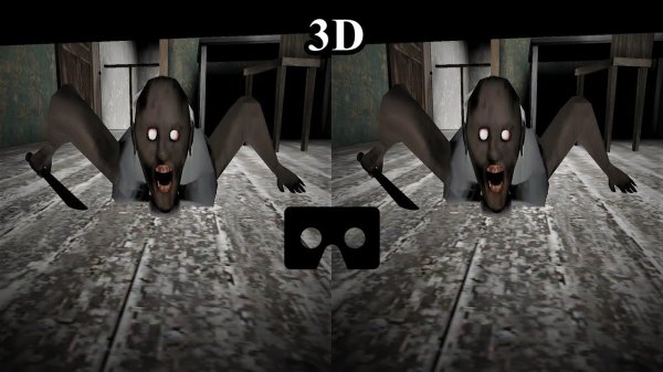 Гренни 3Д Granny 3D VR horror game 3D SBS VR box google cardboard