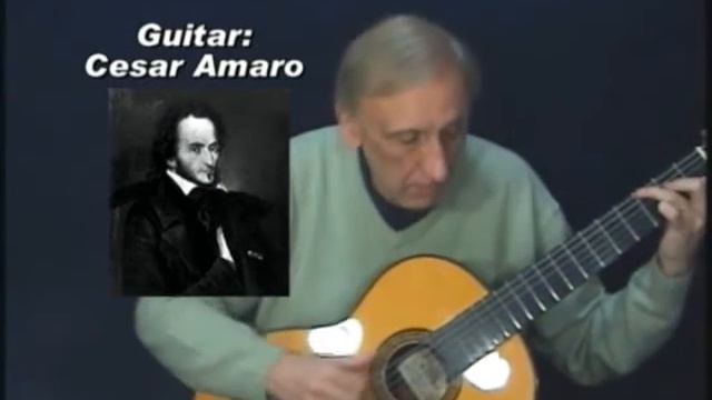 Niccolo Paganini - Sonata Nº 3 by Cesar Amaro смотреть онлайн