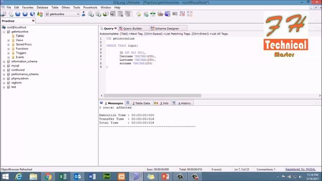 How to learn php Lesson 45 | MySQL Primary Key constraint смотреть онлайн