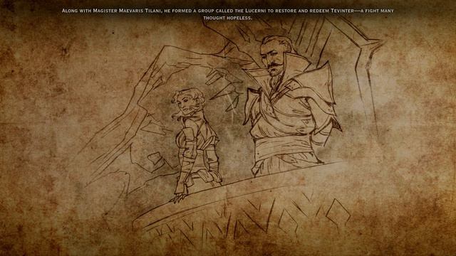 Dragon Age: Trespasser: Dorian romance end slides (romance) смотреть онлайн