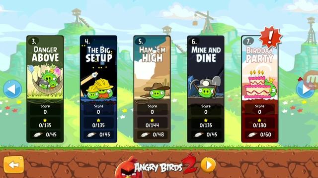 Angry Birds Classic Version 6.1.0 Android Gameplay смотреть онлайн