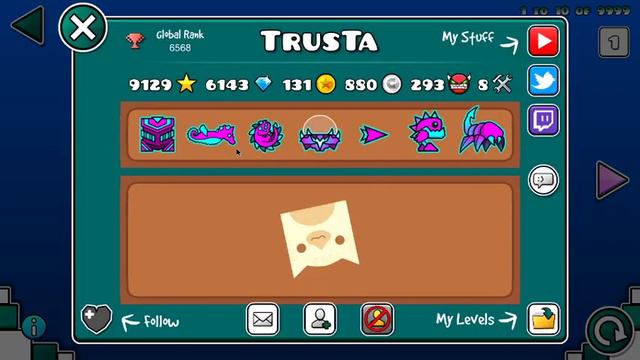 geometry dash - стрим (REQ:ON) фармим звёзды смотреть онлайн