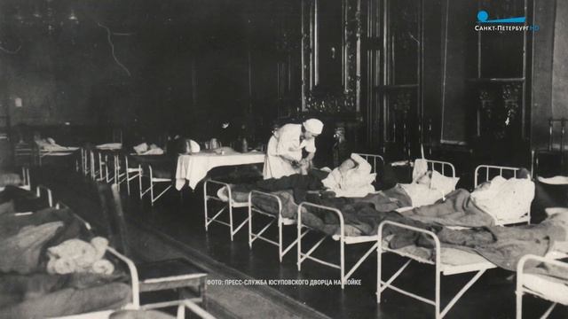 Блокадный огород в саду и госпиталь в княжеских покоях: военная история Юсуповского дворца смотреть онлайн