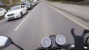 Тюнинг 125 альфы. Замена ведущей звезды на 16 зубьев.