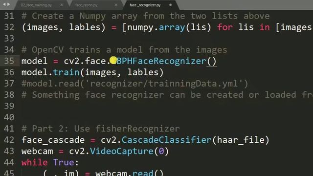 How to fix module cv2 face has no attribute createlbphfacerecognizer смотреть онлайн