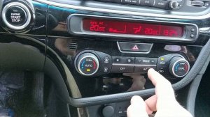 Отключение кондиционера Kia K5  Optima