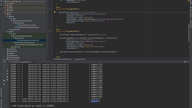 Junit : Test for infinite Non Blocking Sequence API using WebTestClient смотреть онлайн