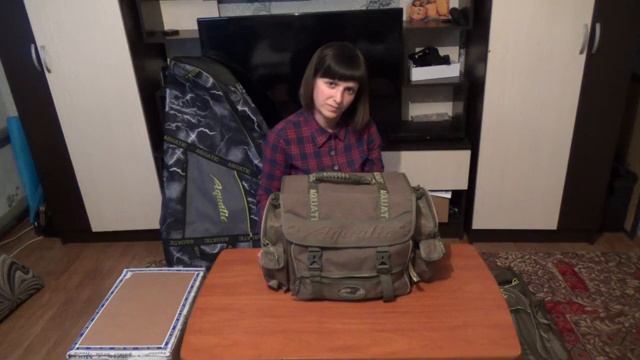 Unboxing посылки с рюкзаком Aquatic Р-33 по заказу Fmagazin смотреть онлайн