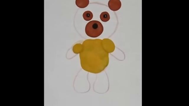 Поделка из пластилина 