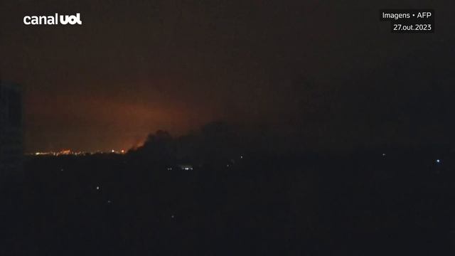 Guerra Israel x Hamas: Intenso bombardeio de Israel interrompe telefonia e internet em Gaza смотреть онлайн