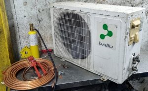 Тепловентилятор типа фанкойл, вулкан из кондиционера своими руками