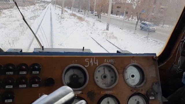 Arrival Of A Freight Train At Gyumri Railway Station - Прибытие грузового поезда на ст.Гюмри