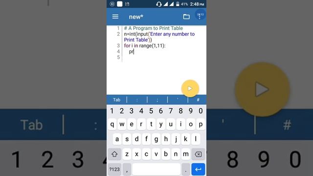Python Table Program by Python Academy смотреть онлайн