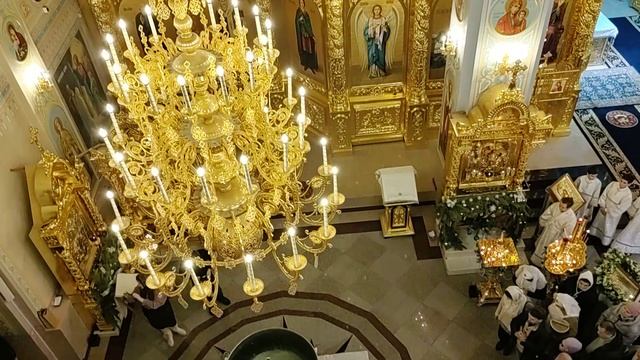 Тропари на великое освящение воды. Регент Екатерина Артюхова. смотреть онлайн