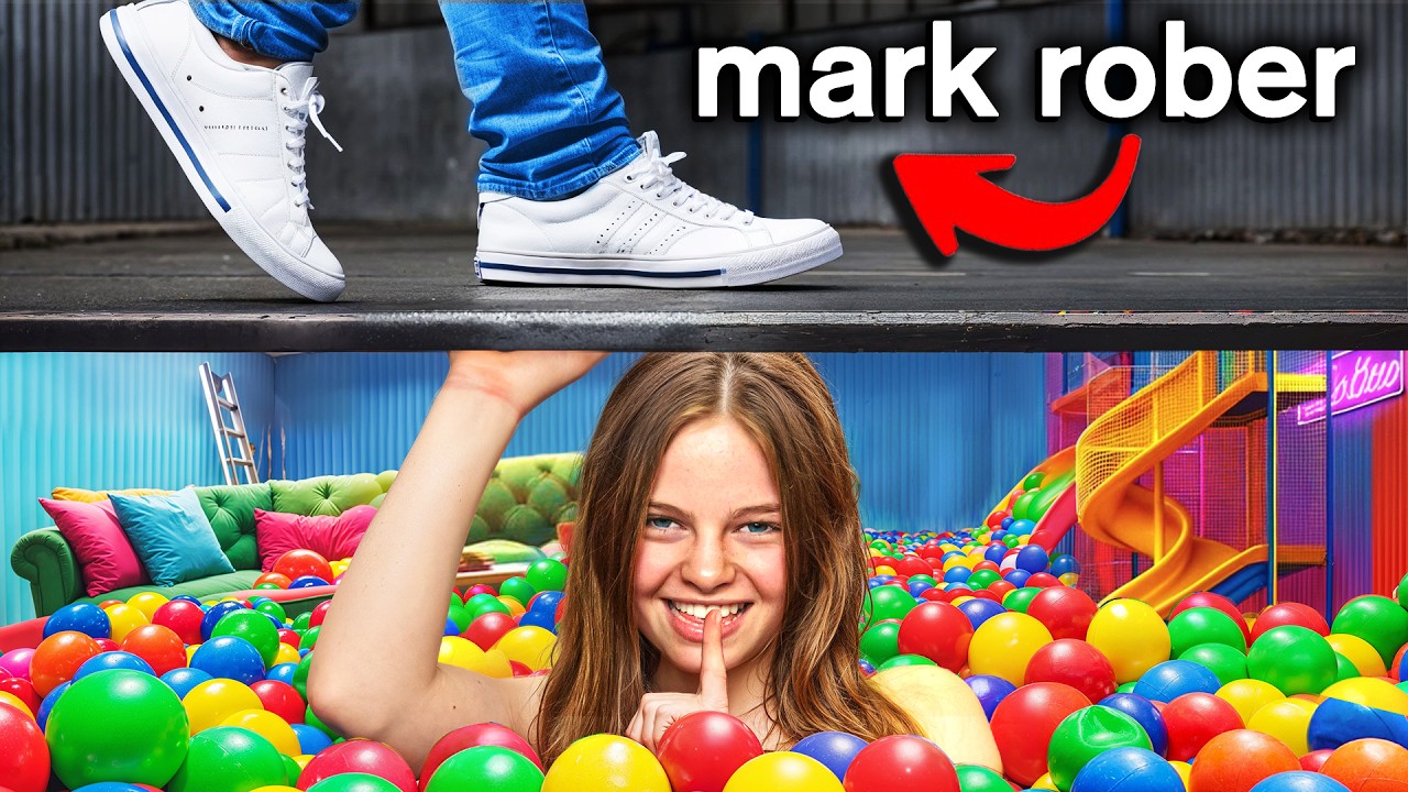 I Built a SECRET ROOM in a BALL PIT ft_ Mark Rober смотреть онлайн
