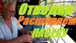 Отводки пчел на плодных матках.Увеличиваем пасеку.Улья корпусные 8 рам. смотреть онлайн