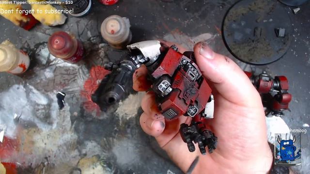 Blue Demon Brushworks Warhammer Hobby Workshop! - Space Marines Dreadnought! смотреть онлайн