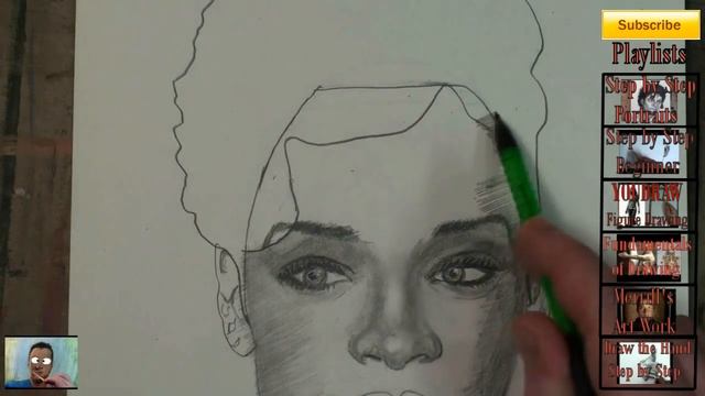 How to Draw Rihanna Step by Step смотреть онлайн
