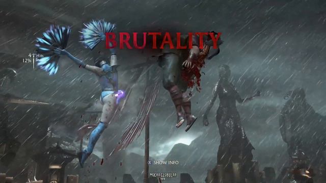 MORTAL KOMBAT X - (Klassic) Kitana "BIGGEST FAN" Brutality on Bo Rai Cho смотреть онлайн