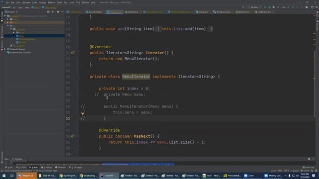 26_2 (Concurrent modification exception, Inner classes, Java Collection hierarchy ) смотреть онлайн