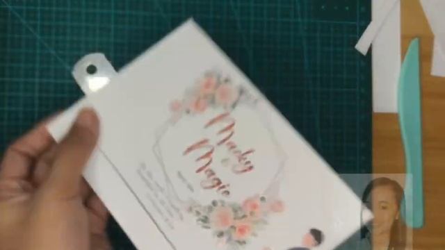 Single Sliding Invitation tutorial DIY elegant invitation by Madss смотреть онлайн