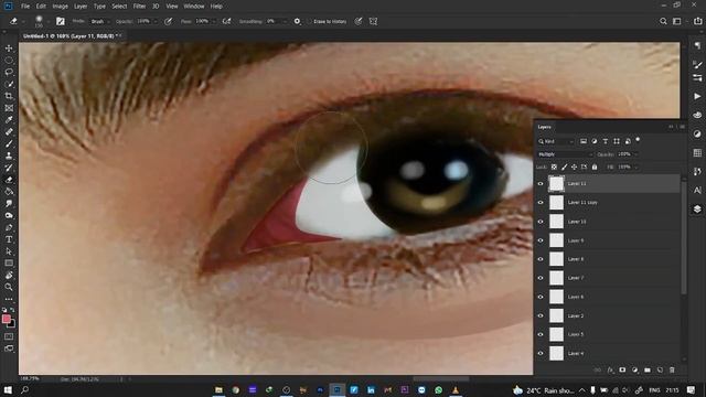 DIGITAL SMUDGE OIL PAINTING PHOTOSHOP TUTORIAL IN TAMIL смотреть онлайн
