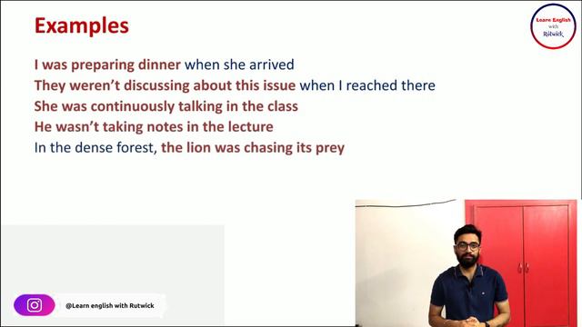 Past Continuous Tense : Learn in an easy conversational way смотреть онлайн