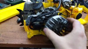 Бензопила Champion 142. Заклинило, но не ЦПГ