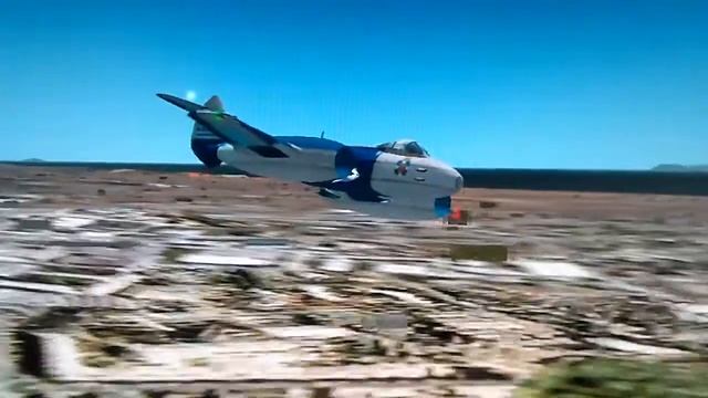 F 8 Gloster Meteor Flyby Acropolis 3 смотреть онлайн
