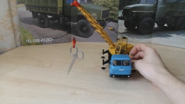 Обзор модели Маз-5334 СМК-101, масштаб 1:43, 