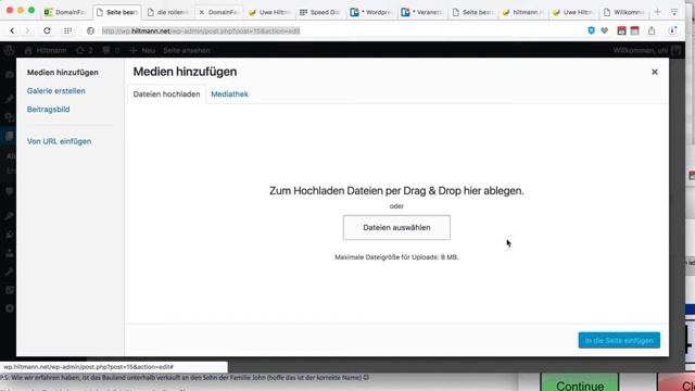 Tutorial - Wordpress Seiten übertragen Menues anlegen смотреть онлайн
