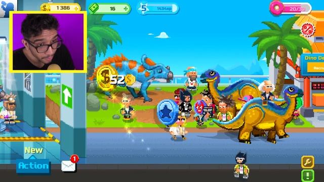 HOW MUCH IS THE MOST EXPENSIVE DINO EVOLUTION WORTH? (9999+ LEVEL STRONGEST) l Dino Factory New Gam смотреть онлайн