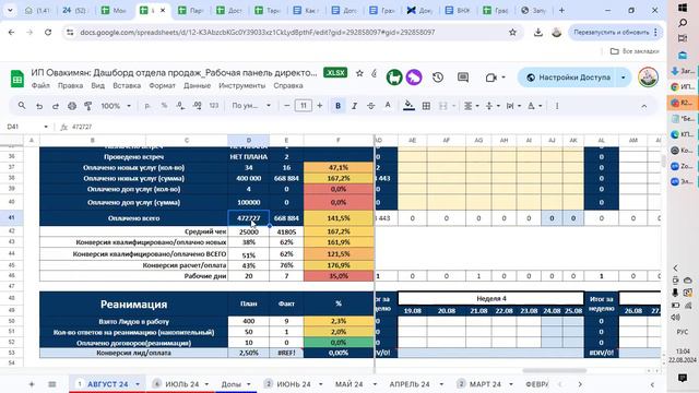 Планерка Армения 22.08