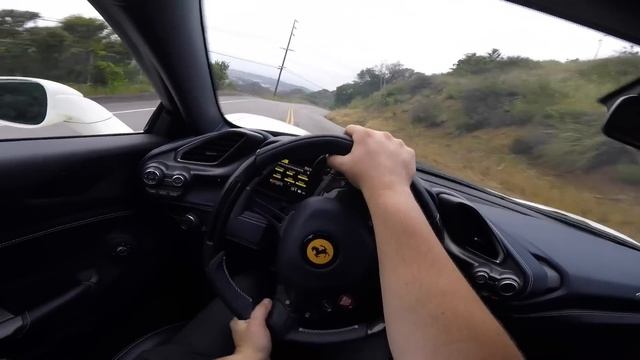What It's Like To Drive The NEW Ferrari 488 GTB! (POV) смотреть онлайн