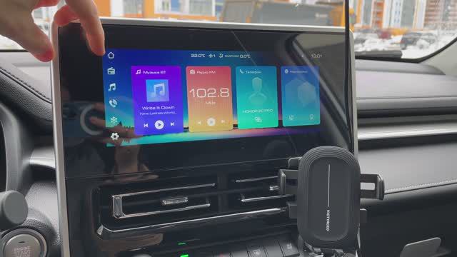Android Auto и Обзор ГУ в ХАВАЛ М6 смотреть онлайн