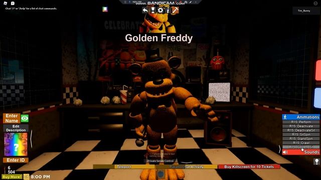 Обзор На Ремодели Аниматроников из FNaF 1 | TPRR ROBLOX смотреть онлайн