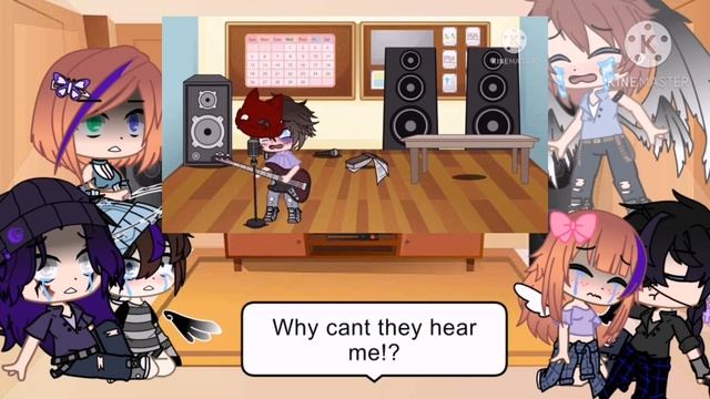 The afton family reacts to "Michael sings monster" смотреть онлайн