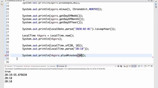 Curso de Java #93: Data no Java 8+: LocalDate, LocalDateTime, LocalTime, ZoneId, ZoneDateTime смотреть онлайн