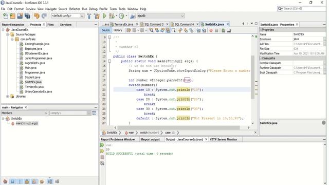 Class 20 Flow Statement in Java Switch and While Loop смотреть онлайн