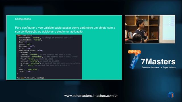 Validações e Viewer com VeeValidate por Denisson Felipe - 7Masters смотреть онлайн