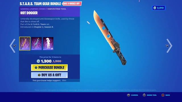 Fortnite | Resident Evil "S.T.A.R.S" Bundle | Item Shop October 24 2021 смотреть онлайн