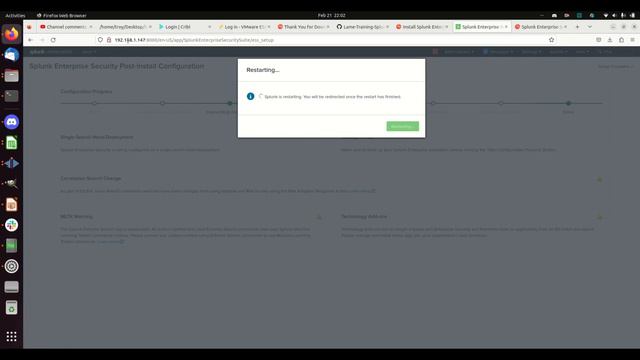 Splunk Enterprise Security Training | Setting up and Installing the App смотреть онлайн